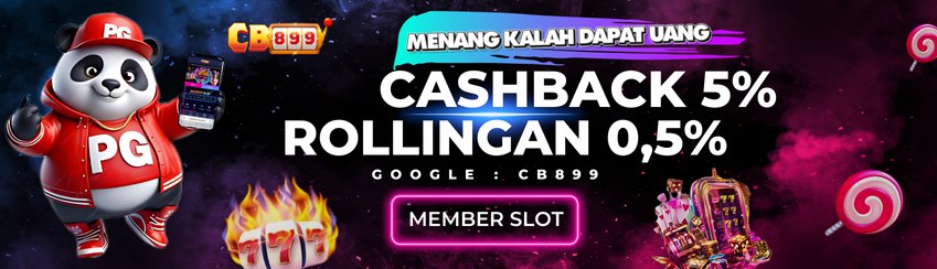 BONUS CASHBACK 5% & ROLLINGAN 0.5% SLOT