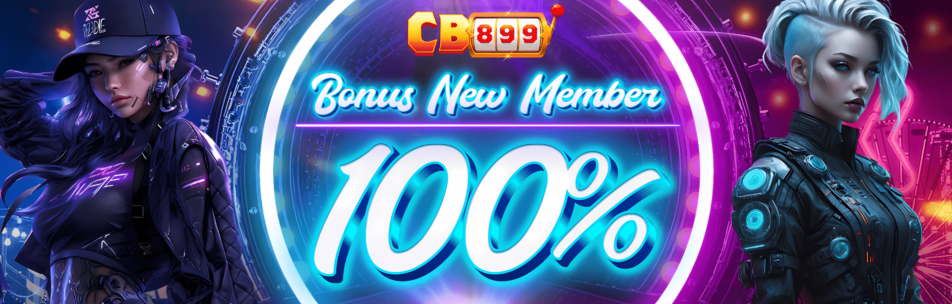 BONUS NEW MEMBER 100%