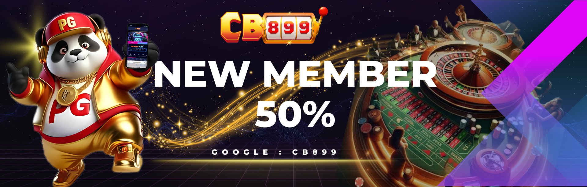 BONUS NEW MEMBER 50% 