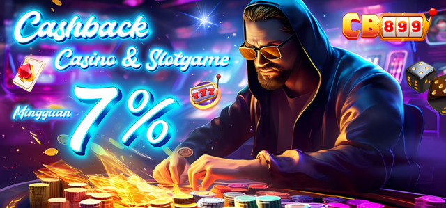 CASHBACK SLOT DAN LIVEGAME 7%